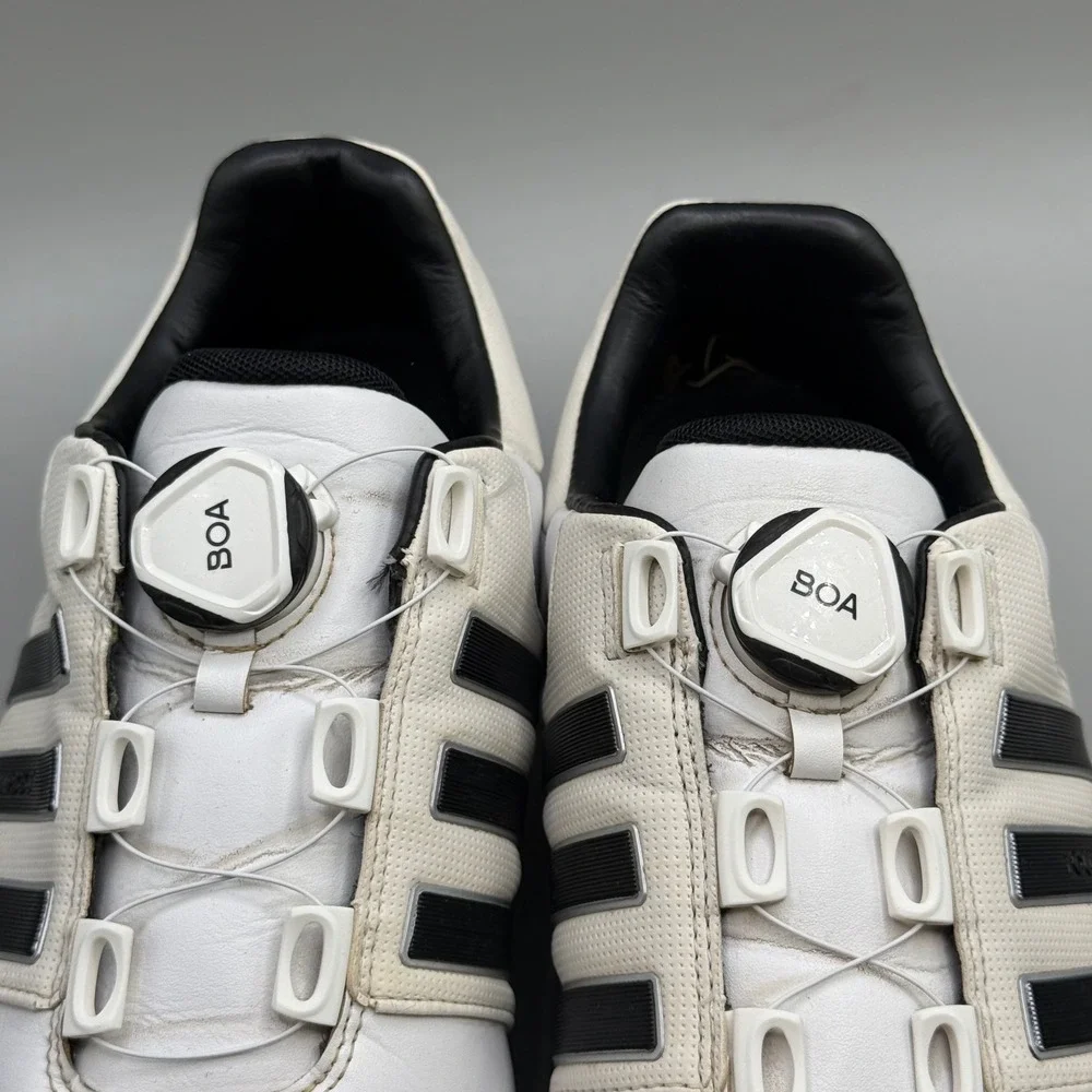 Adidas Tour360 XT-SL BOA Golf Shoes Men's 11.5 Spikeless White Black F34188